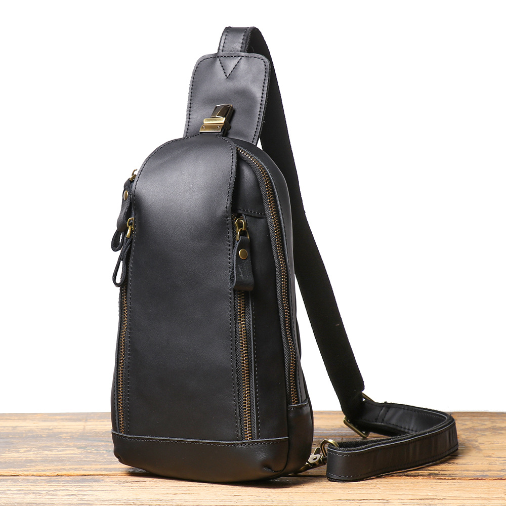 Luxury Bags Leather - High Quality Luxury Multifunction Sling Chest