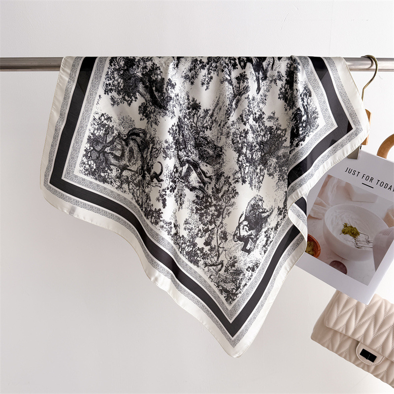 Luxury Jungle Printed Scarves  - Luxury Bags China ulasan dan harga